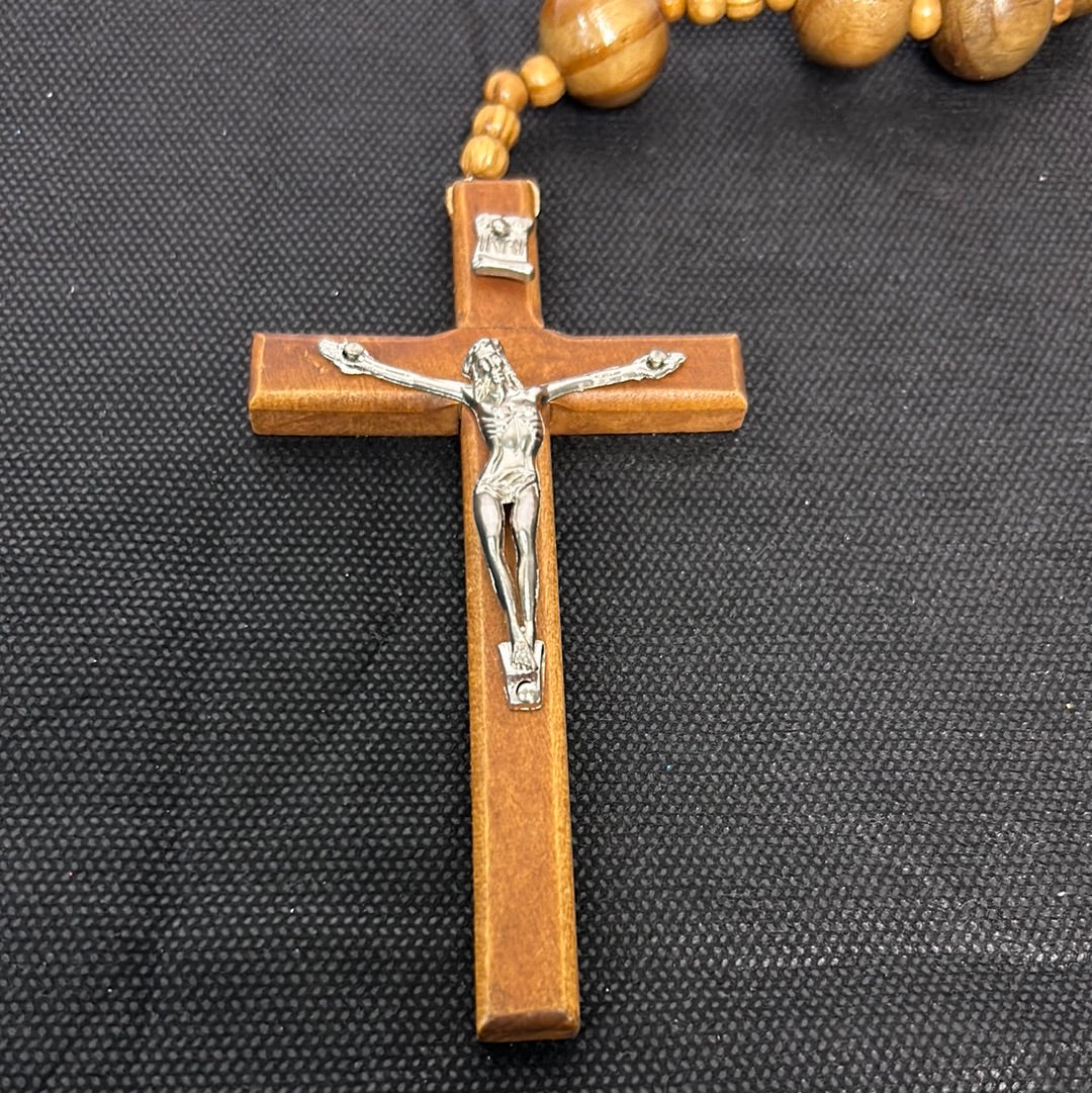 Rosario de Madera Grande / Jumbo Wooden wall Rosary