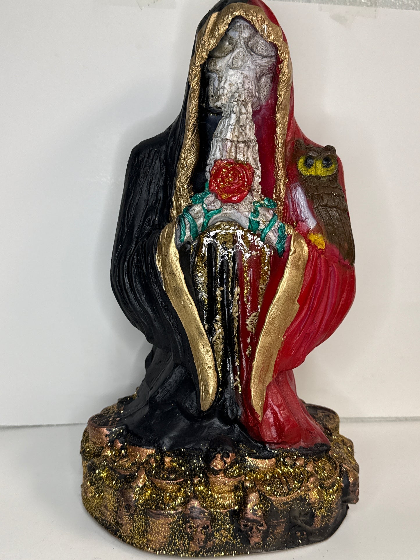 Santa Muerte 13”x7” Imagen / Santa Muerte 13”x7” Statue
