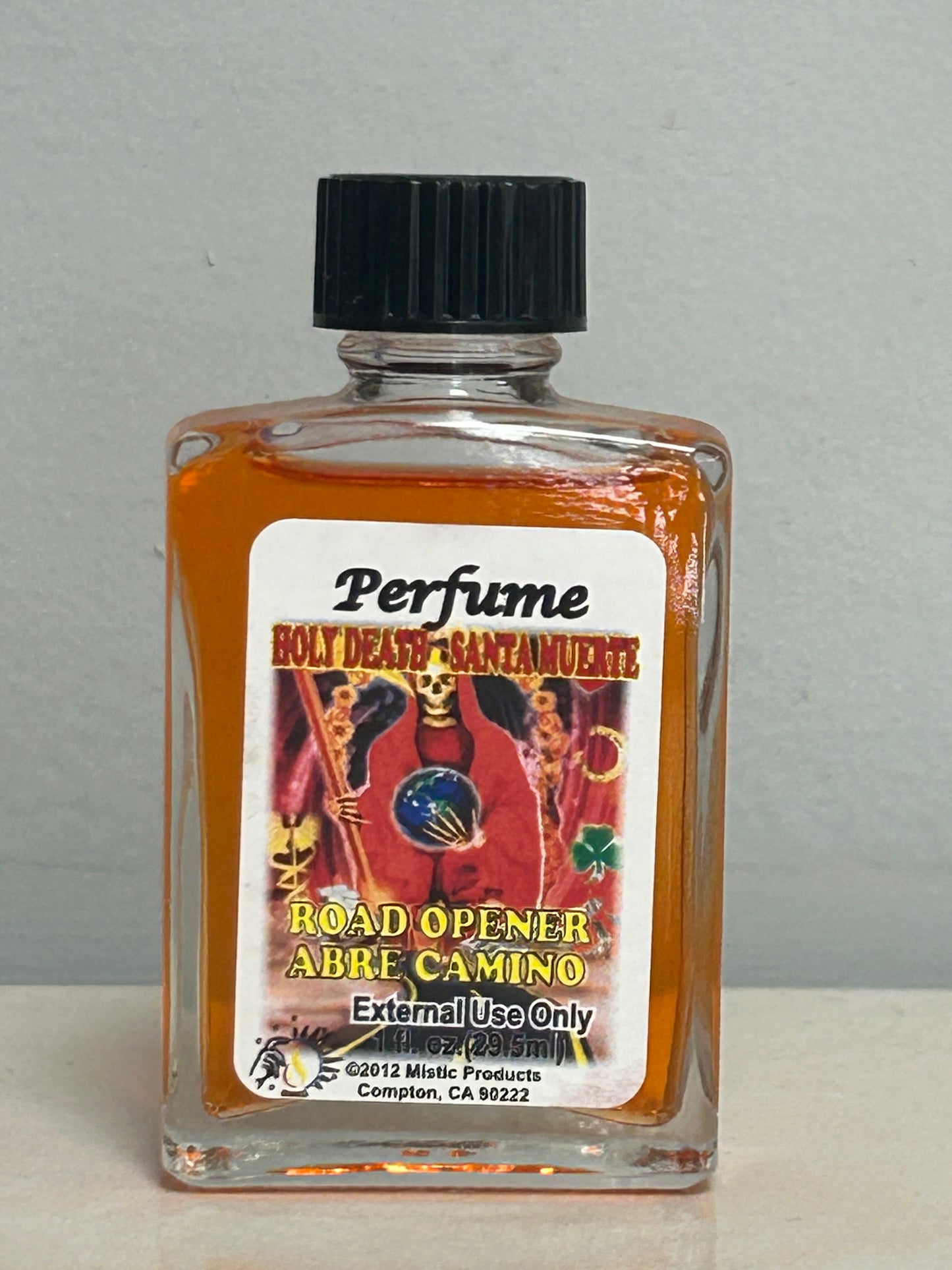 Perfume Santa Muerte Abre Camino/ Santa Muerte Road Opener Perfume