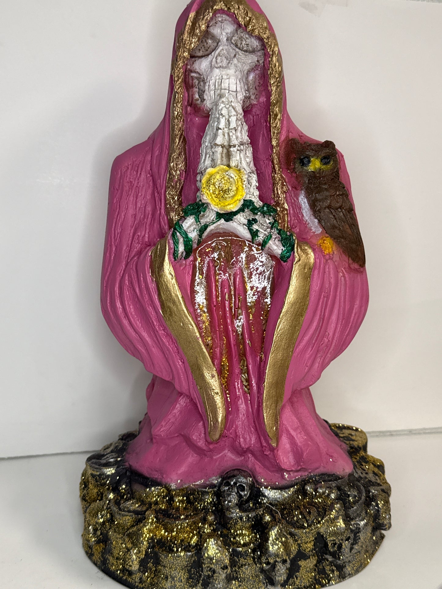 Santa Muerte 13”x7” Imagen / Santa Muerte 13”x7” Statue