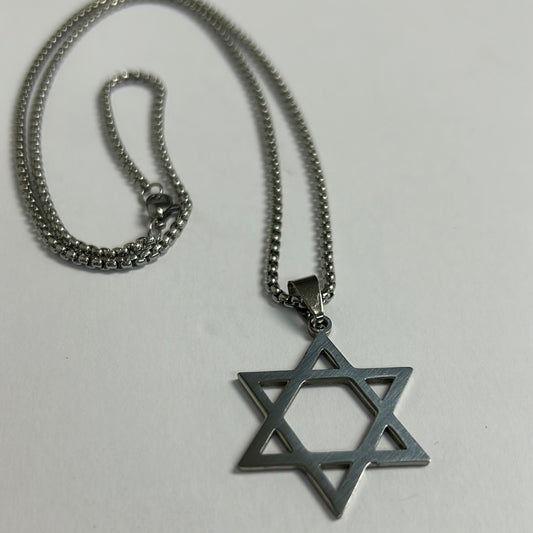 Cadena con dije Estrella de David / Star of David with chain