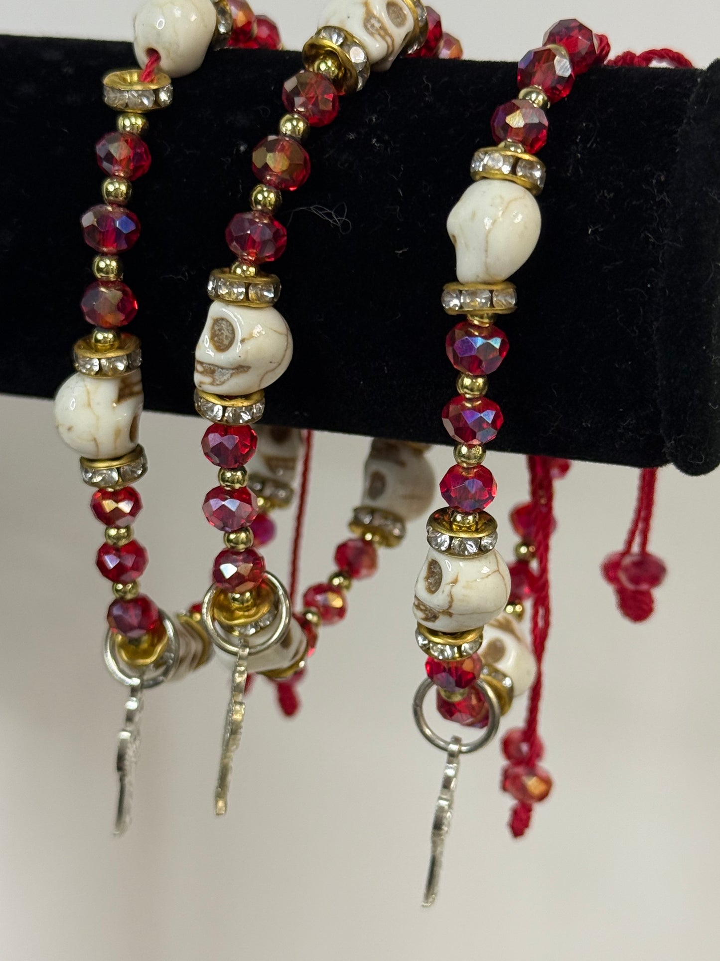 Pulcera de La Santa Muerte con calaverita