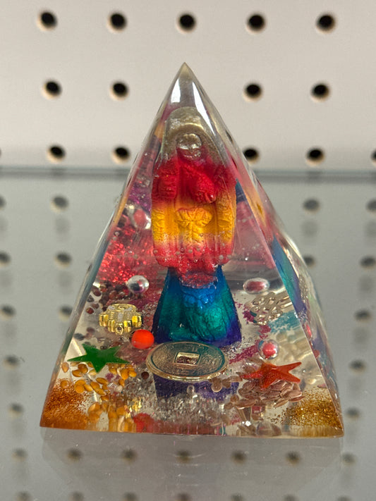 Santa Muerte Pyramid / Abre Camino - 3 inch