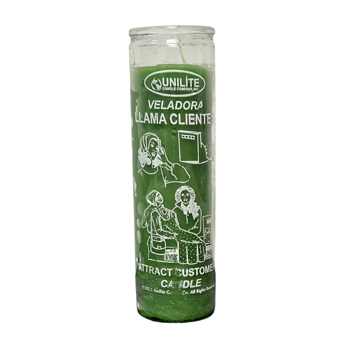 Veladora LLama Clientes / Attract Customer Candle