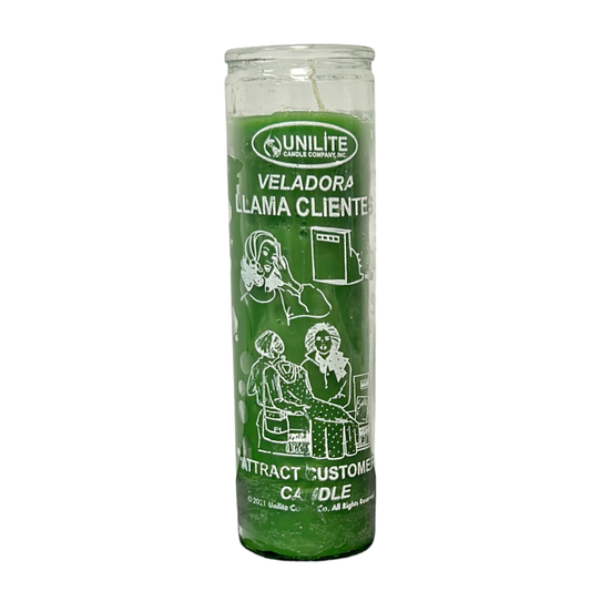 Veladora LLama Clientes / Attract Customer Candle