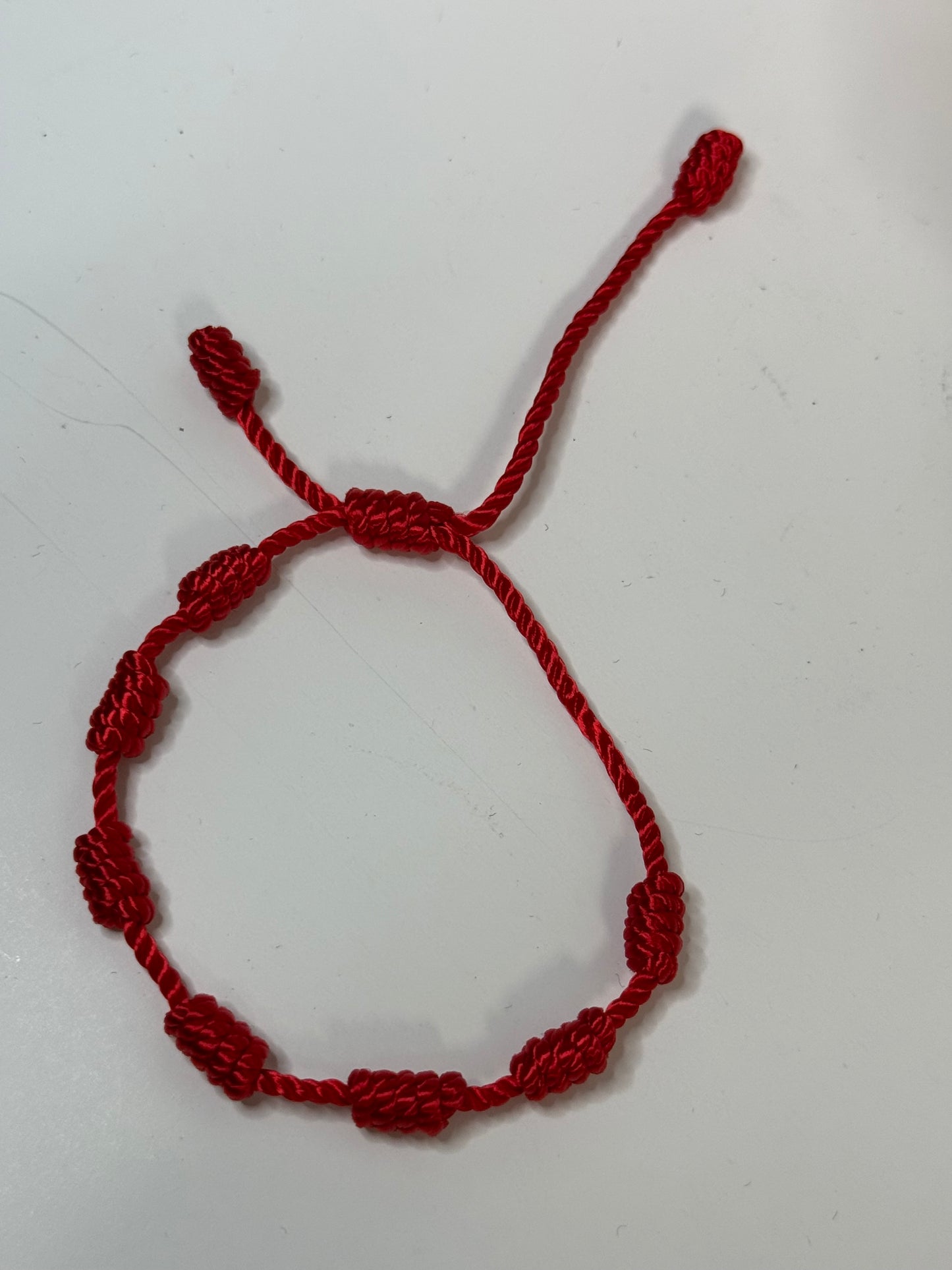 Pulcera de 7 Nudos / 7 Knot Bracelet