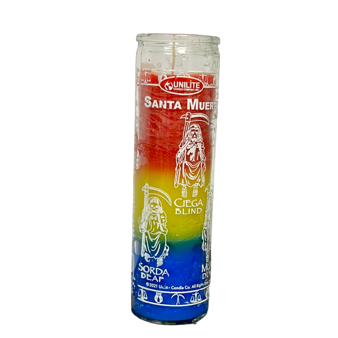Veladora Ciega Sorda Muda Santa Muerte