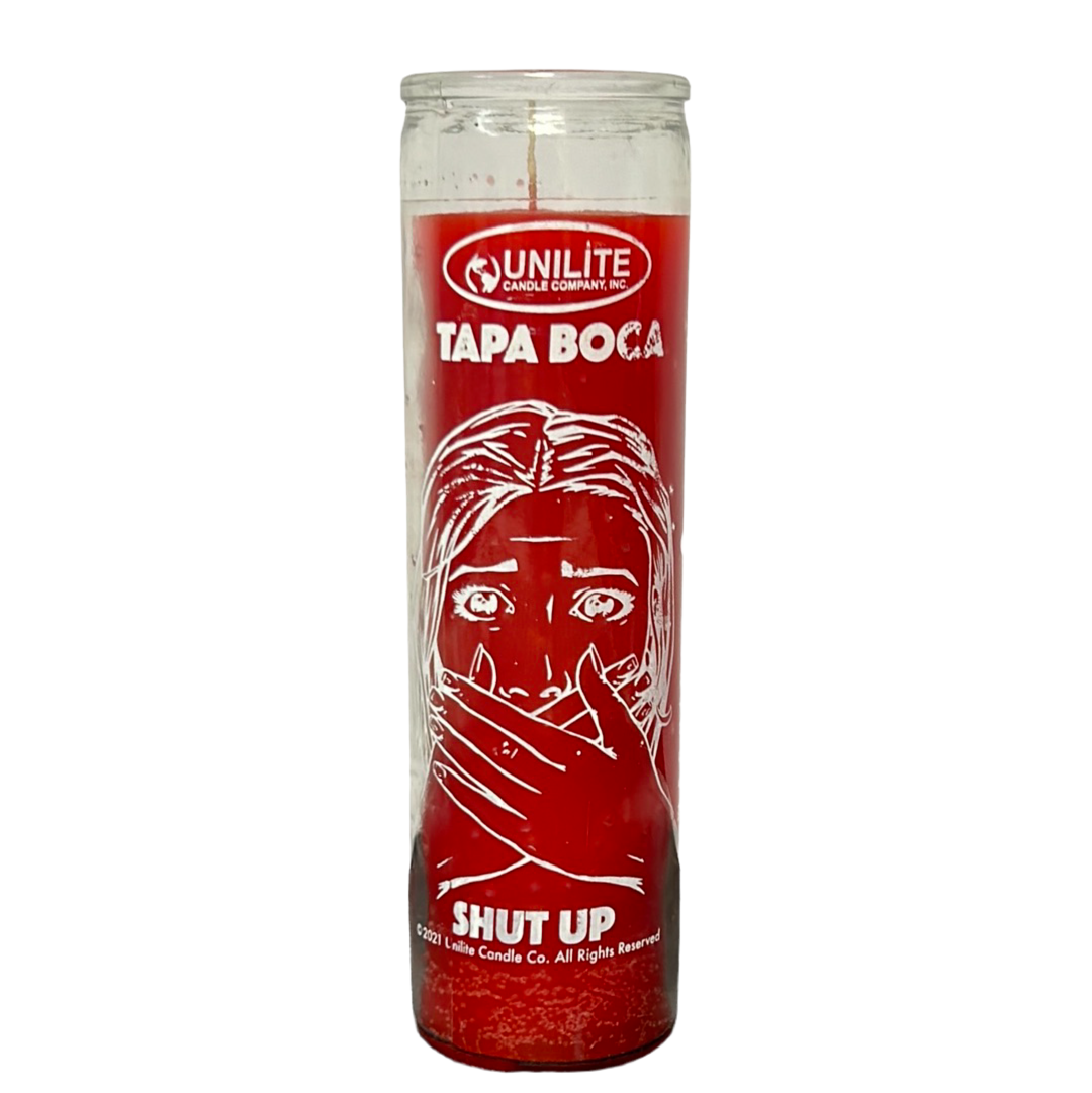 Veladora Tapa Boca / Shut Up Candle