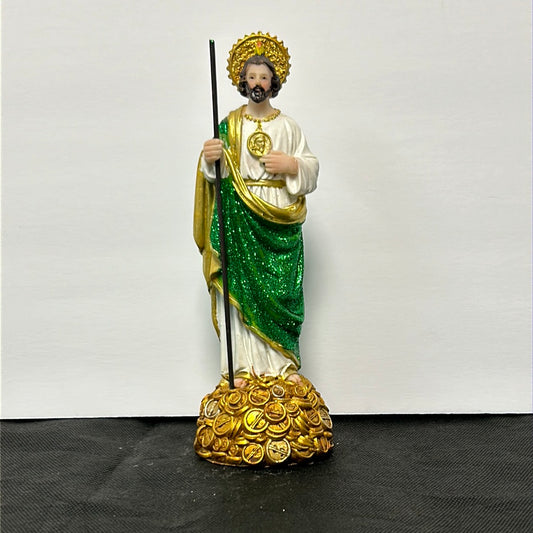 San Judas Tadeo 8” / Saint Jude Statue 8"