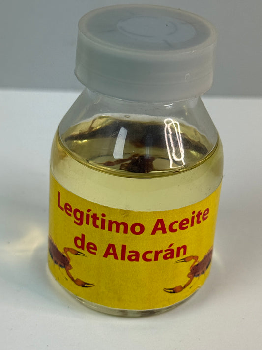 Aceite de Alacran