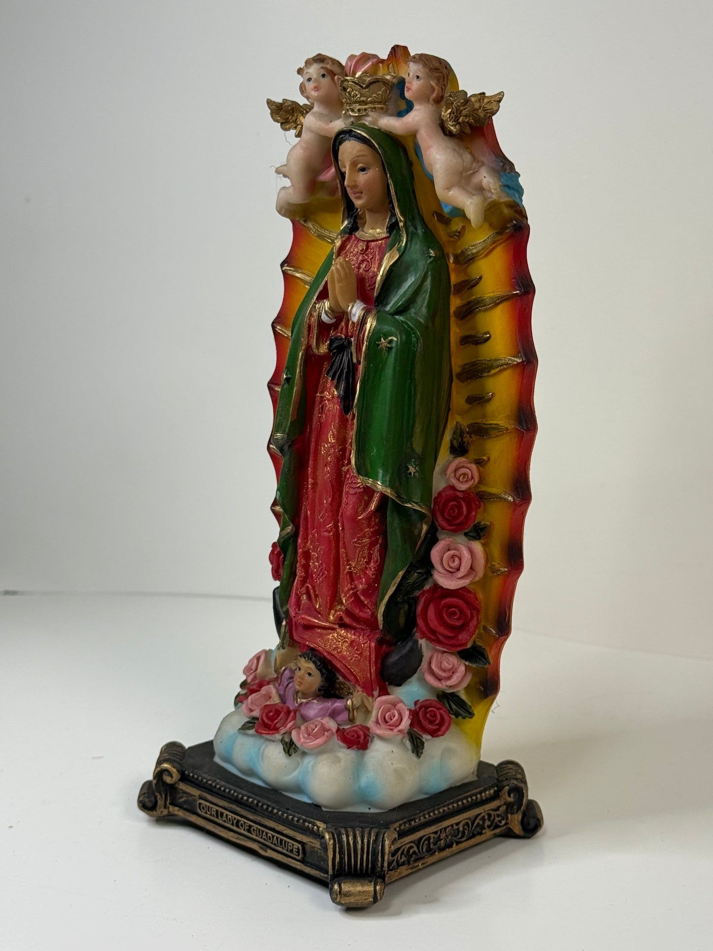Virgen de Guadalupe 8.5" / Virgin Mary statue 8.5"