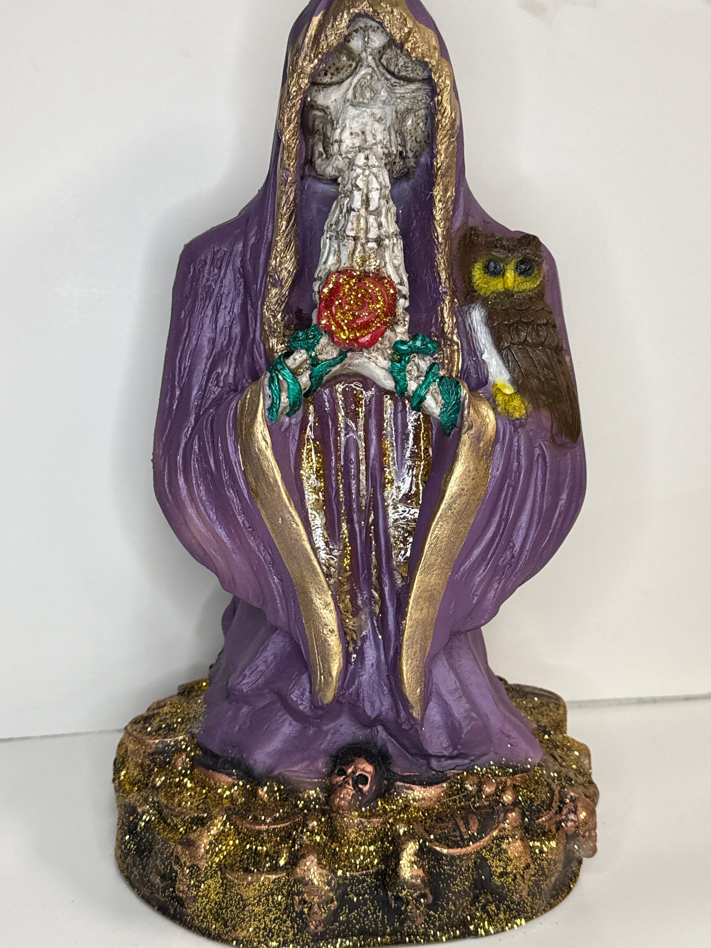 Santa Muerte 13”x7” Imagen / Santa Muerte 13”x7” Statue
