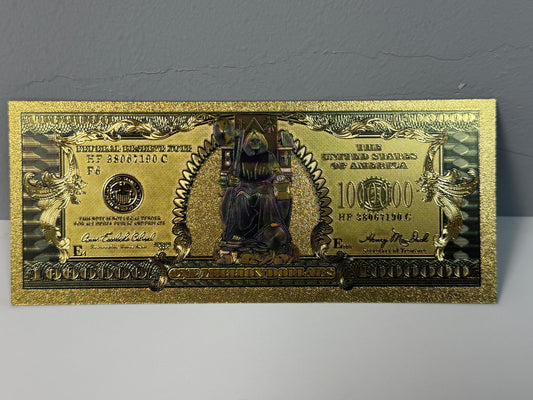 Billete Dorado de la Santa Muerte