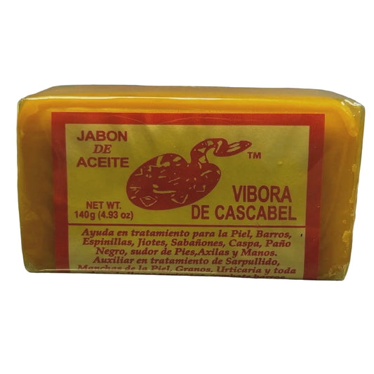 Jabon de aceite Vibora de Cascabel