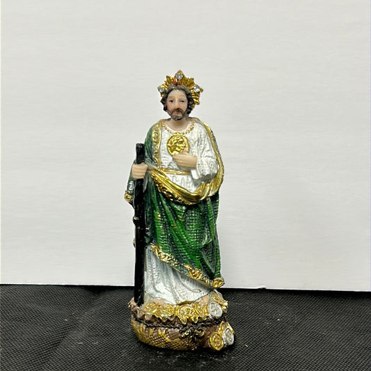 San Judas Tadeo 5” / Sanit Jude statue 5"