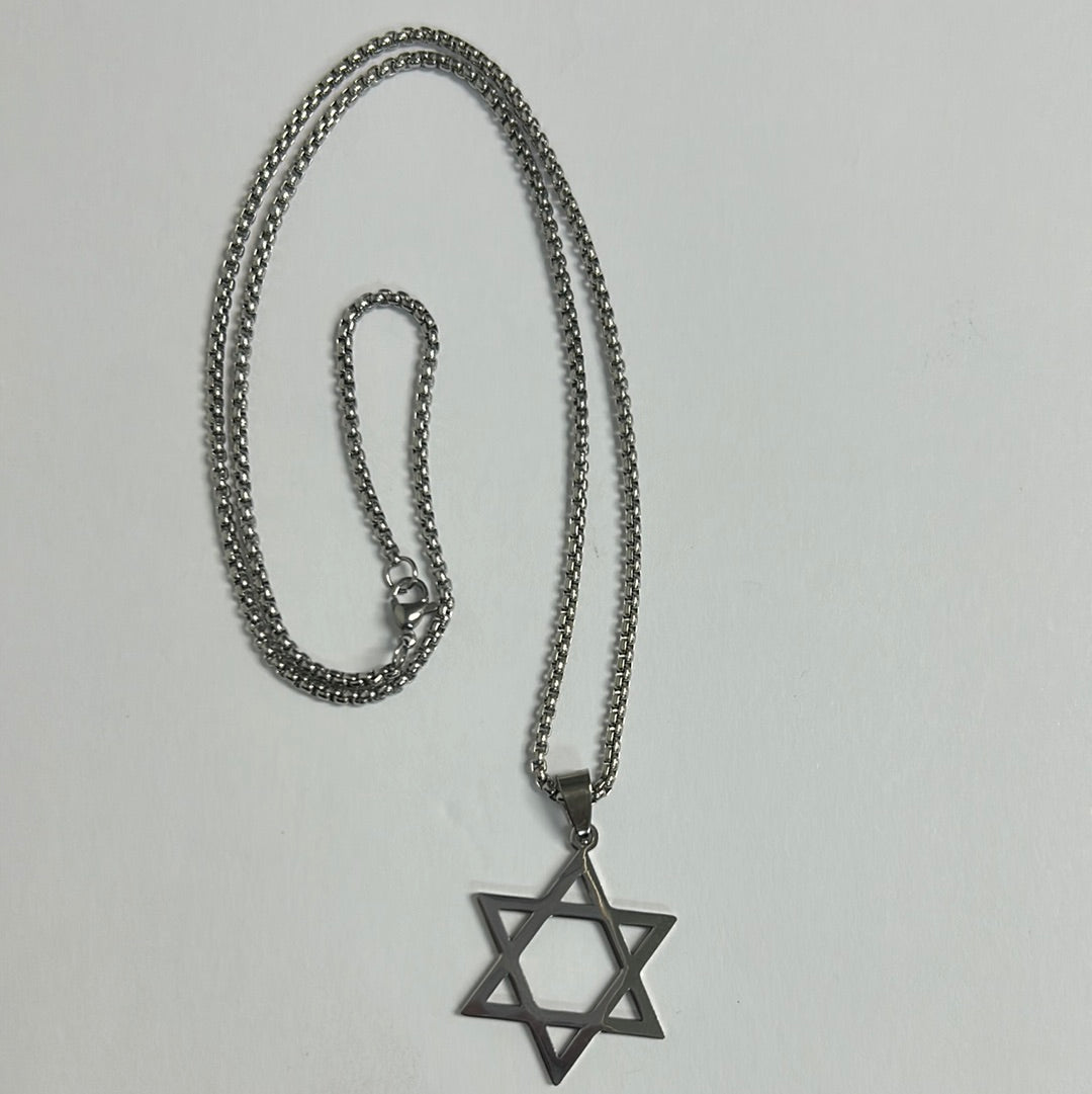 Cadena con dije Estrella de David / Star of David with chain