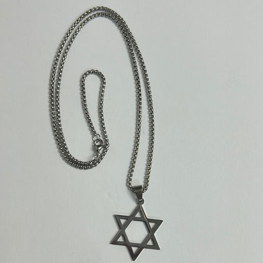Cadena con dije Estrella de David / Star of David with chain