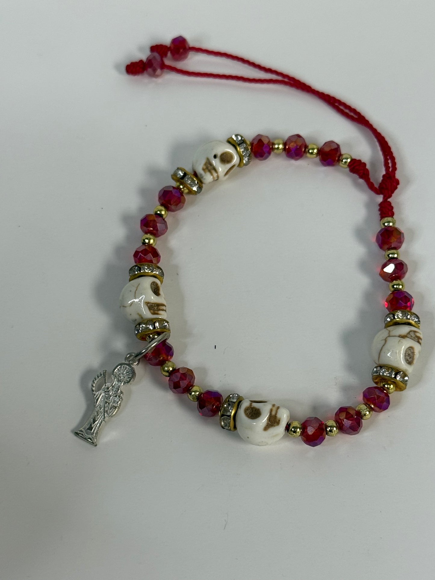 Pulcera de La Santa Muerte con calaverita