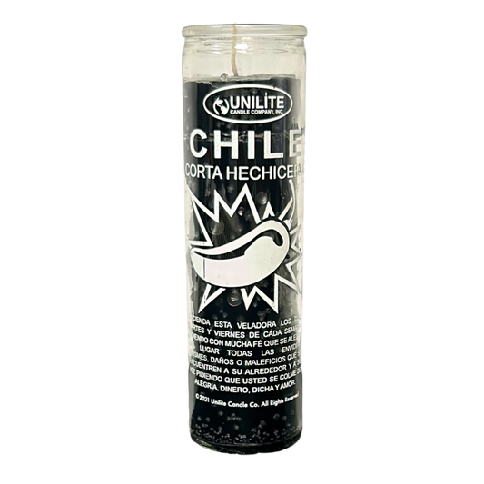 Veladora de Chile Contra Hechiceria / Against Hexes Candle