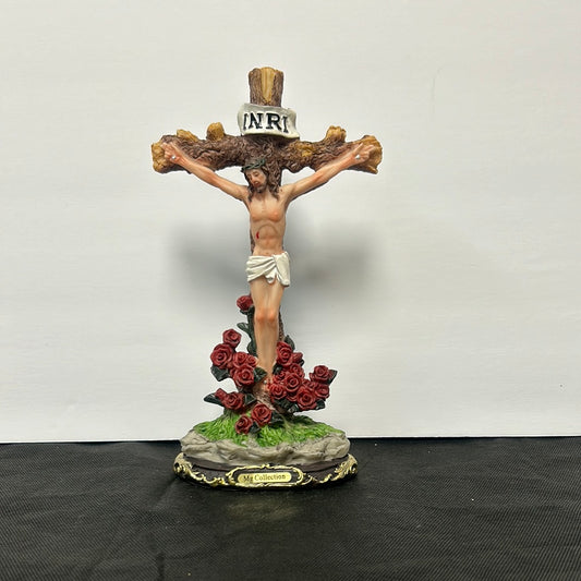 Crucifijo de Jesús en la Cruz 9" / Jesus Crucifix 9”