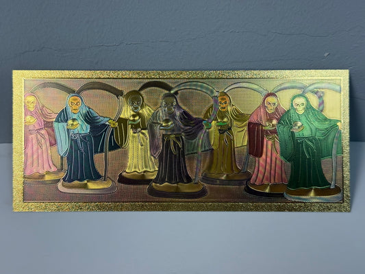 Billete Dorado de la Santa Muerte