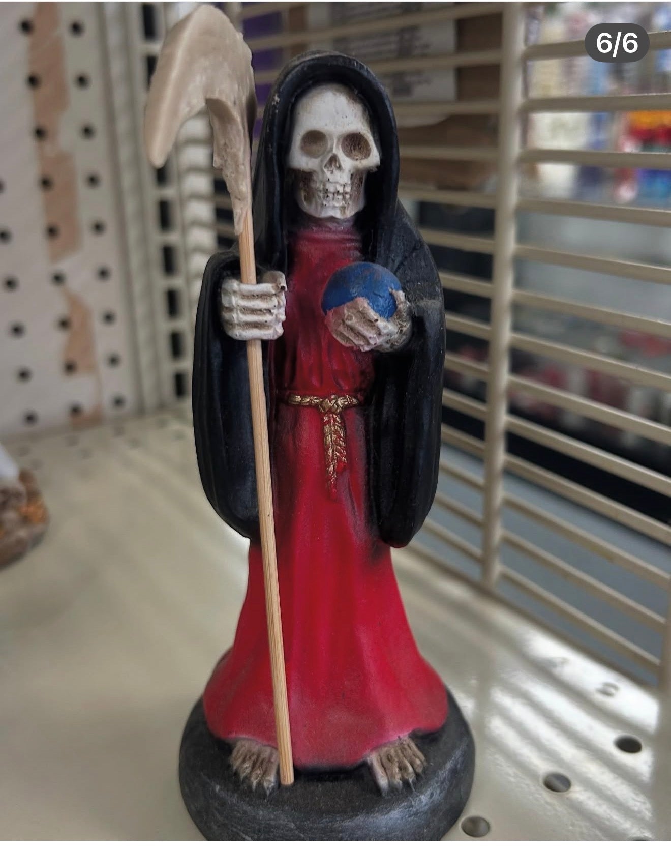 Santa Muerte Imagen / Santa Muerte Statue 6.5"
