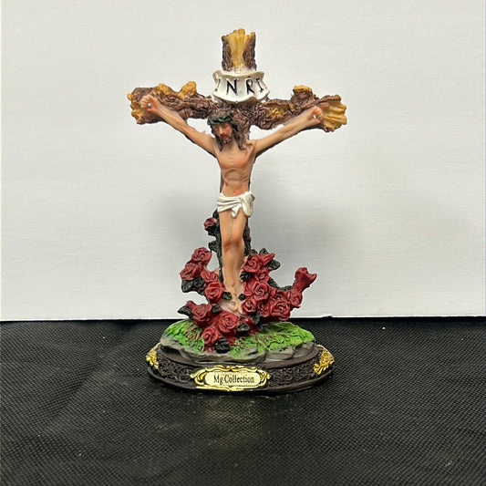 Crucifijo deJesus en la Cruz 5” / Small Jesus Crusifix 5"