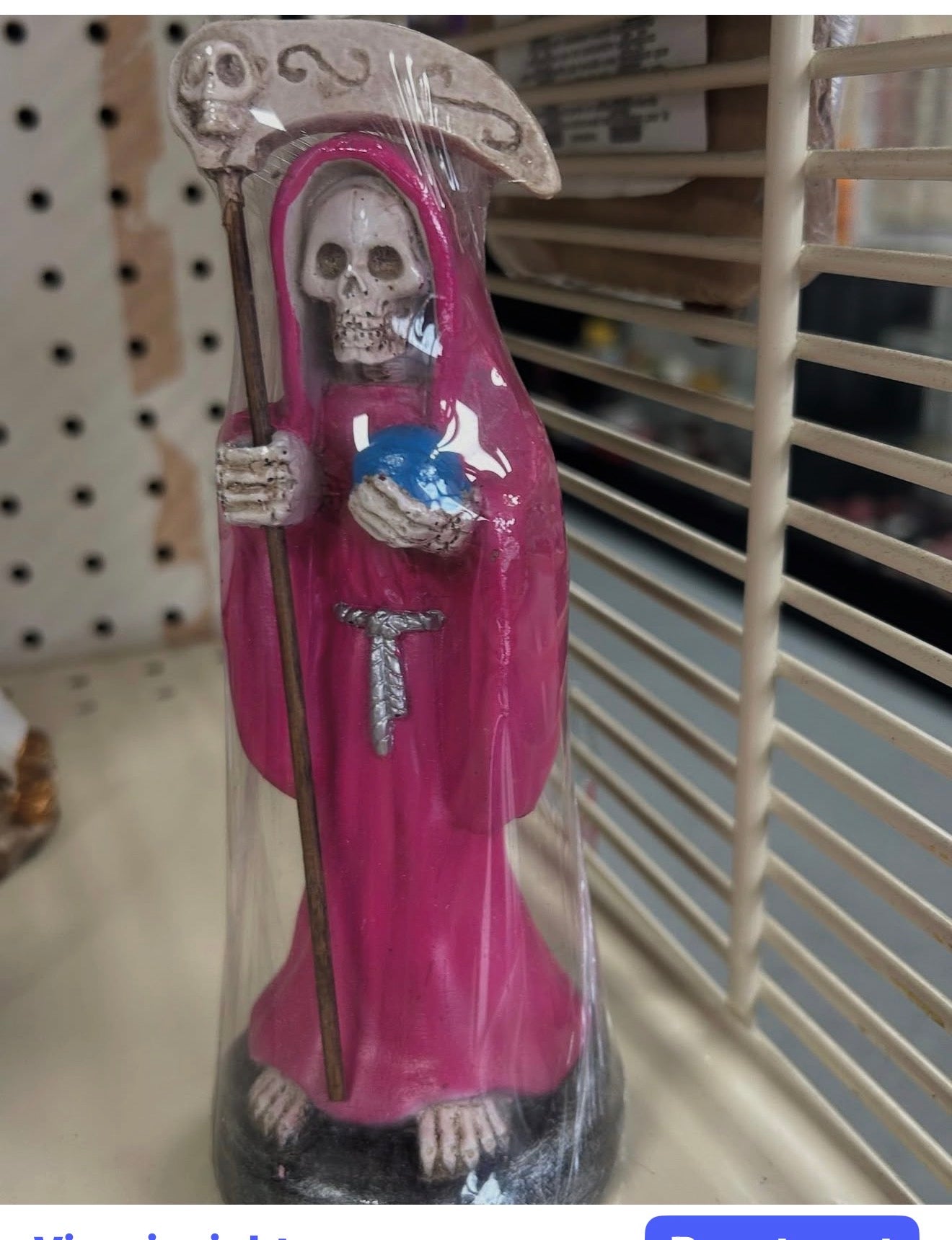 Santa Muerte Imagen / Santa Muerte Statue 6.5"