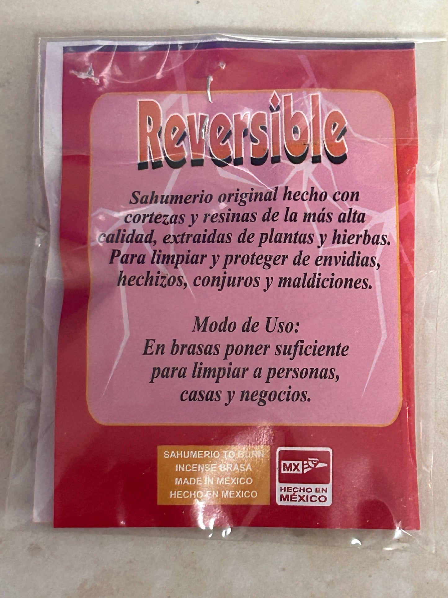 Sahumerio Reversible / Reversible Smudge
